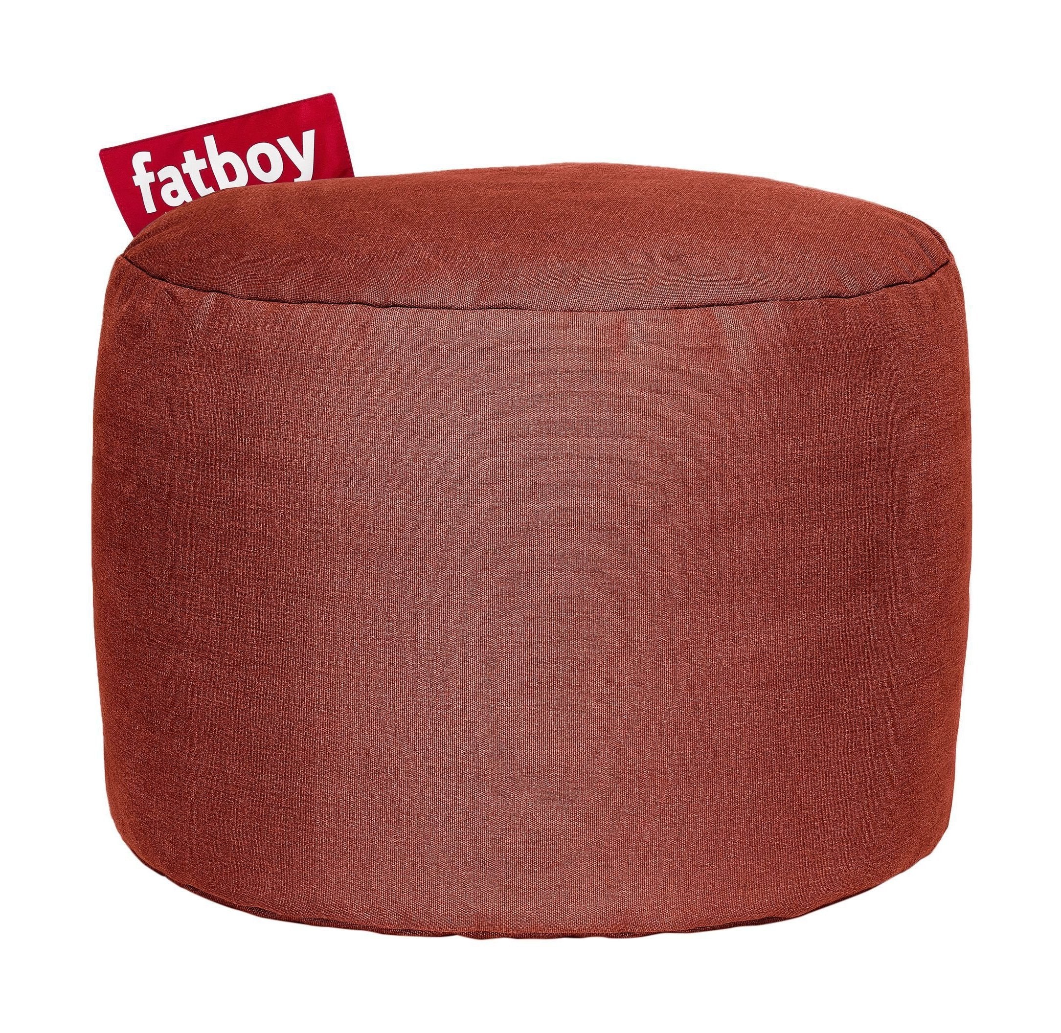 Fatboy Point Stonewashed Stool, rabarbar