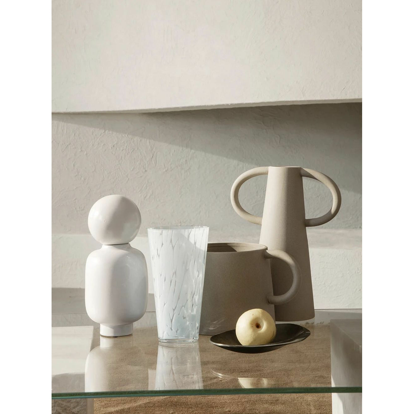 Ferm Living Casca wazon, jasnoniebieski