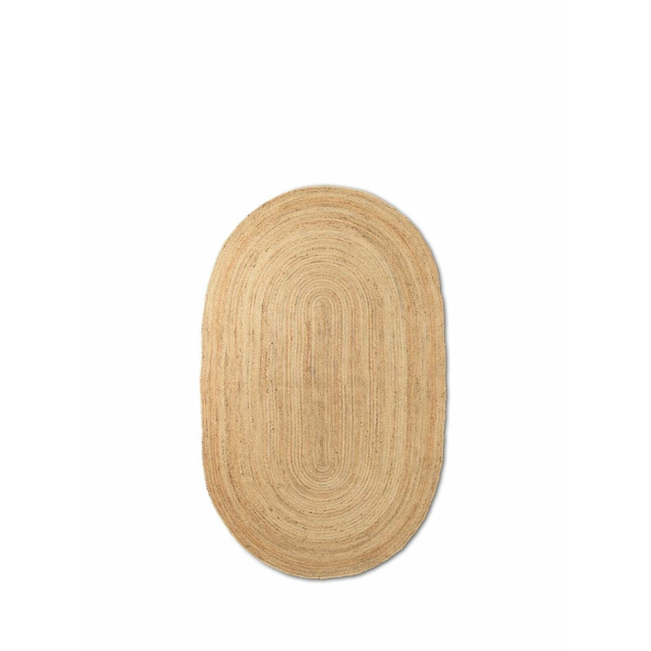 Ferm Living Eternal Oval Jute Dywan mały, naturalny