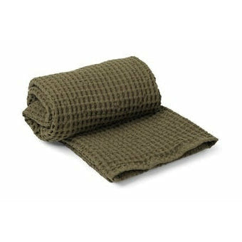 Ferm Living Organic Bath Towel, Olive