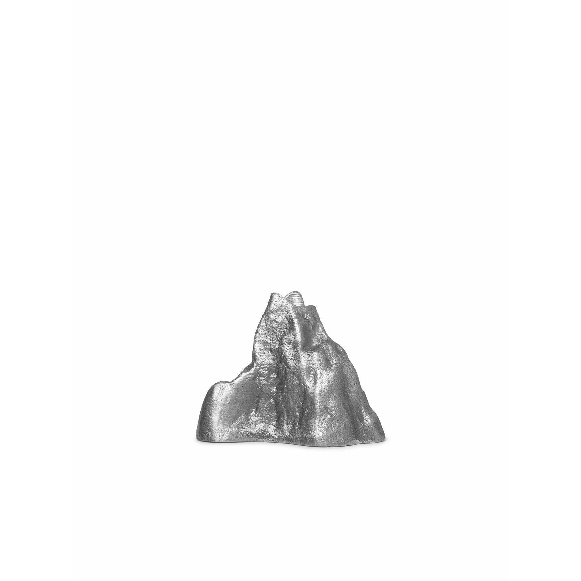 Ferm Living Stone Candle -Holder Mały, aluminium