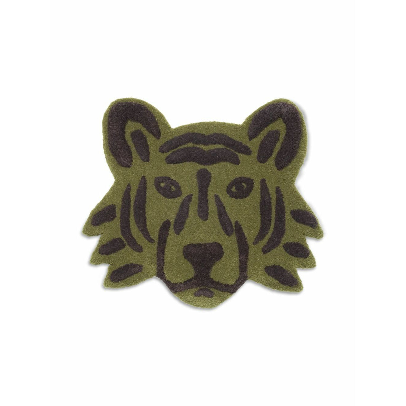 Ferm Living Tufted Tiger Head, zielony