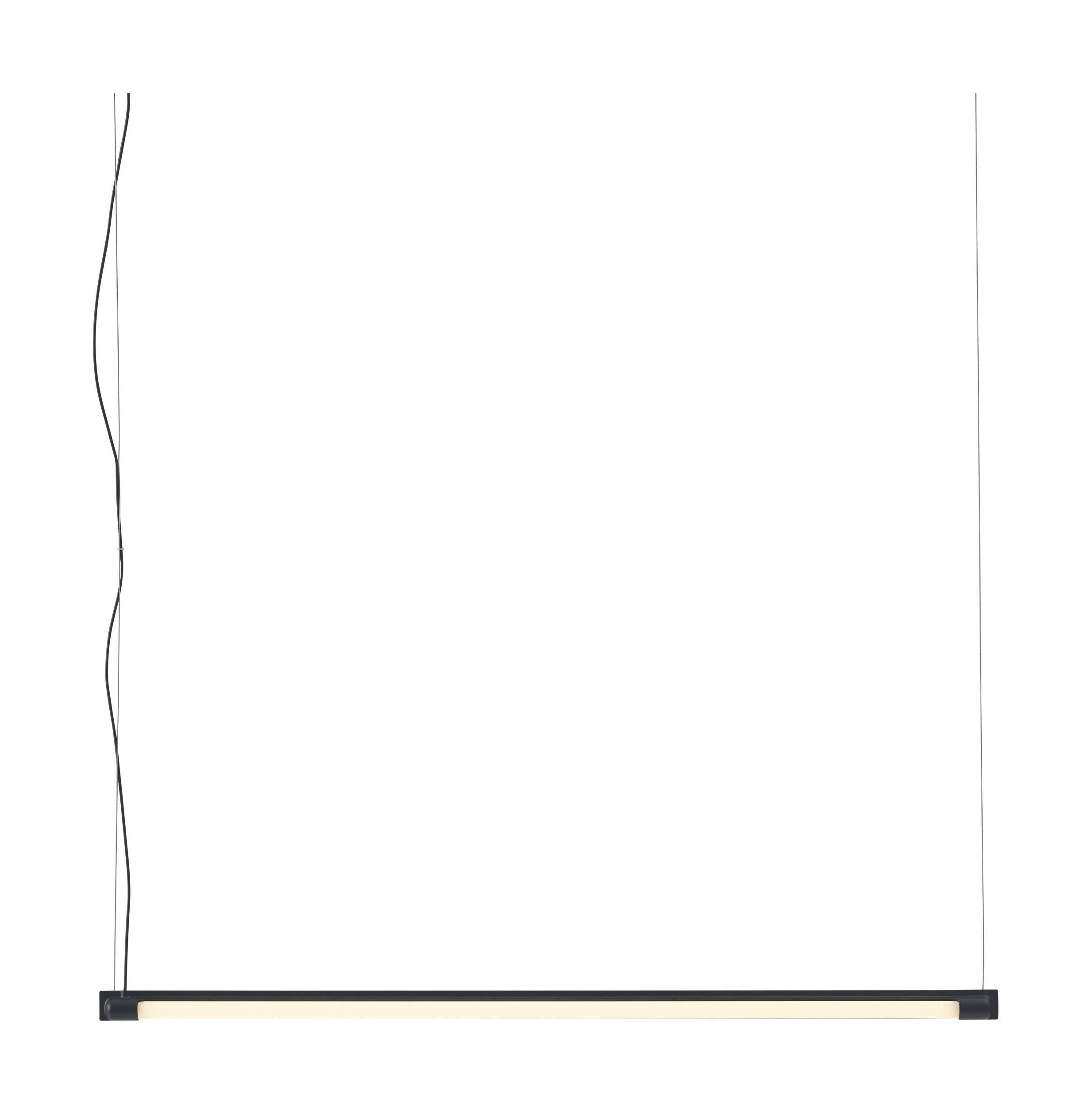 Muuto drobny wisiorek czarny, 90 cm