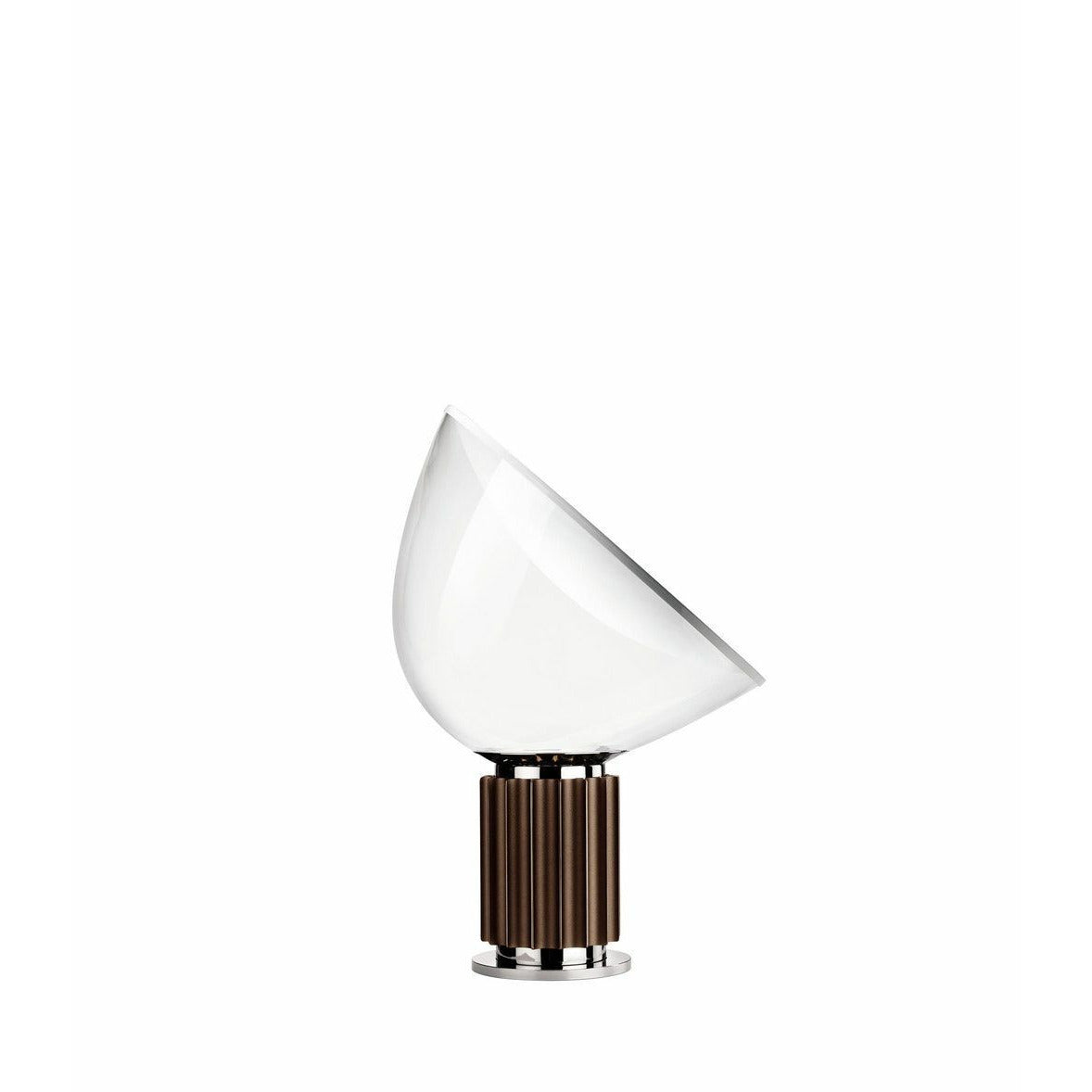 Flos Taccia Table Lamp Plastic Shade, Bronze