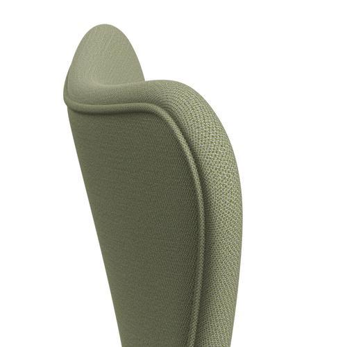 Fritz Hansen 3107 Krzesło pełna tapicerka, brązowy brąz/Capture Soft Green