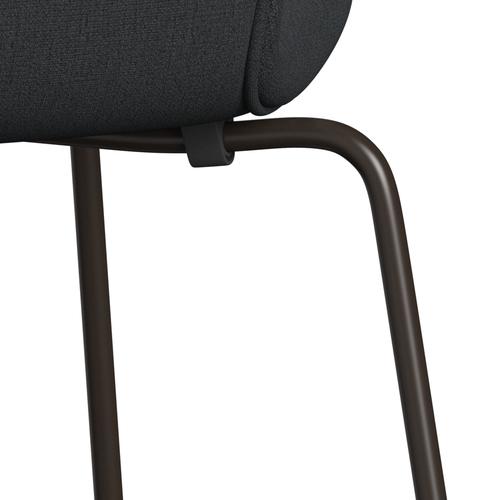 Fritz Hansen 3107 Full Tapicerka, brązowy brąz/chrześcijanie grey