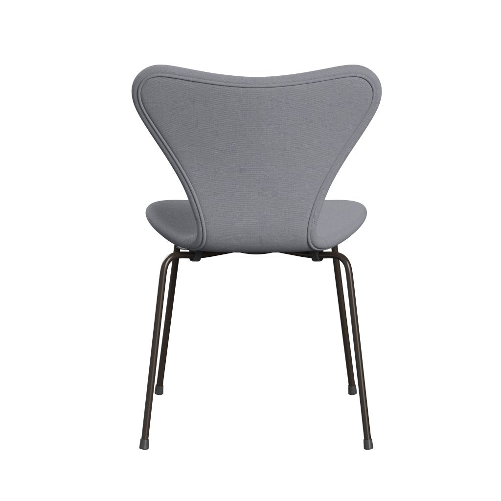 Fritz Hansen 3107 Chair Full Upholstery, Brown Bronze/Christianshavn Light Grey Uni