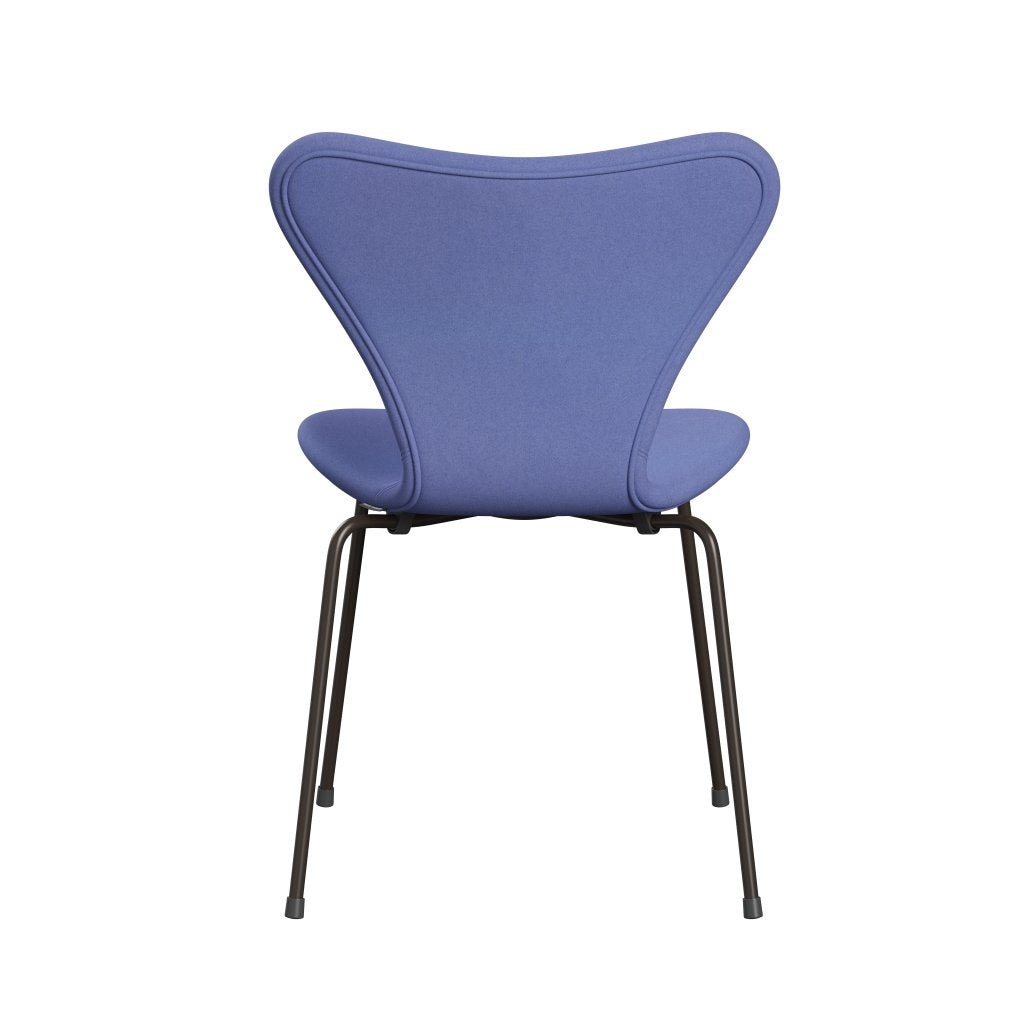 Fritz Hansen 3107 Full Tapicerka, brązowy brąz/Divina Pastel Blue