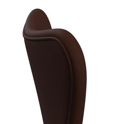 Fritz Hansen 3107 Chair Full Upholstery, Brown Bronze/Fame Brown (F61047)