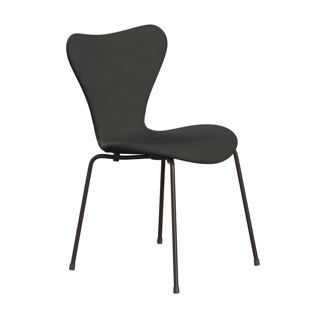 Fritz Hansen 3107 Full Tapicerka, brązowy brąz/sława brąz (F61060)