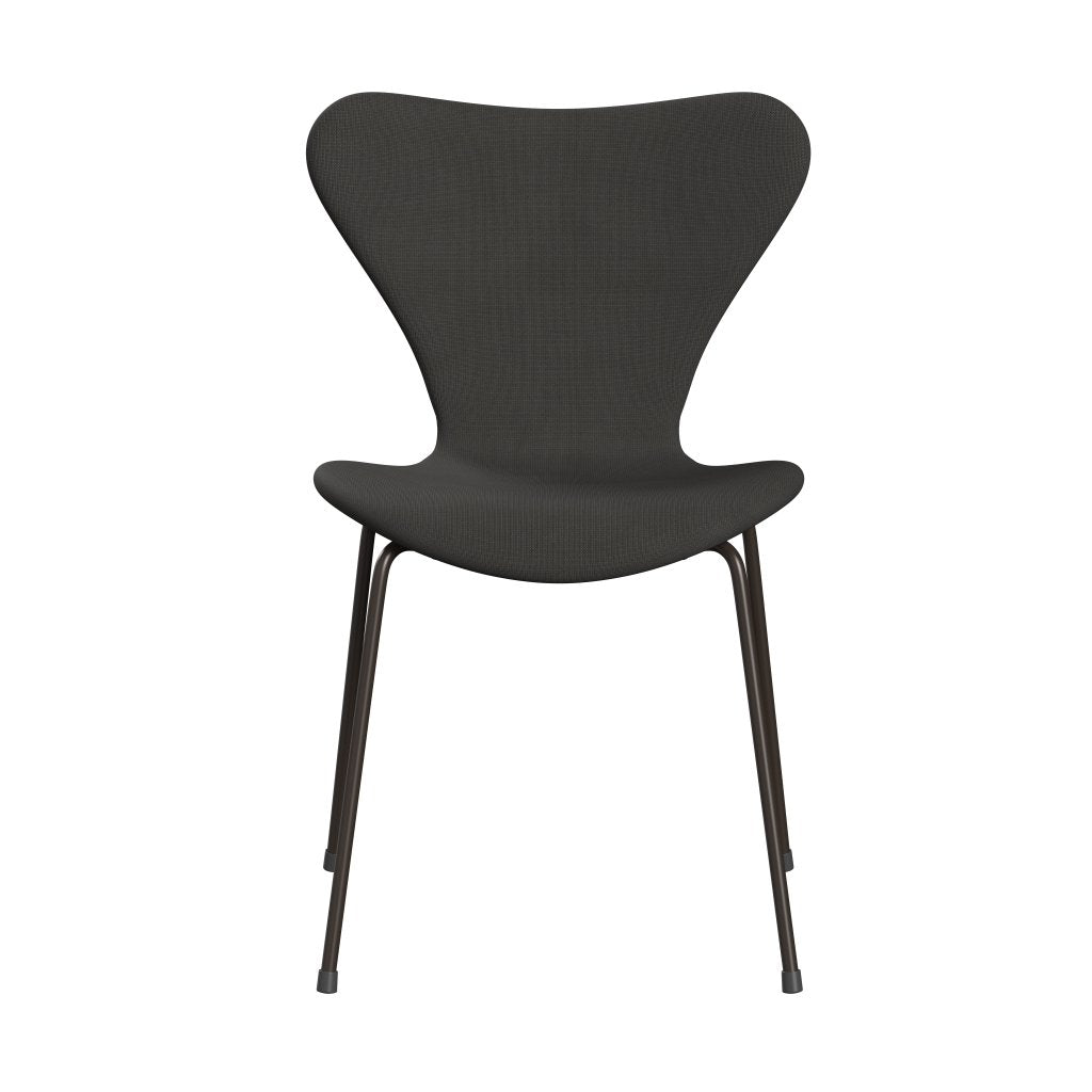 Fritz Hansen 3107 Full Tapicerka, brązowy brąz/sława brąz (F61060)