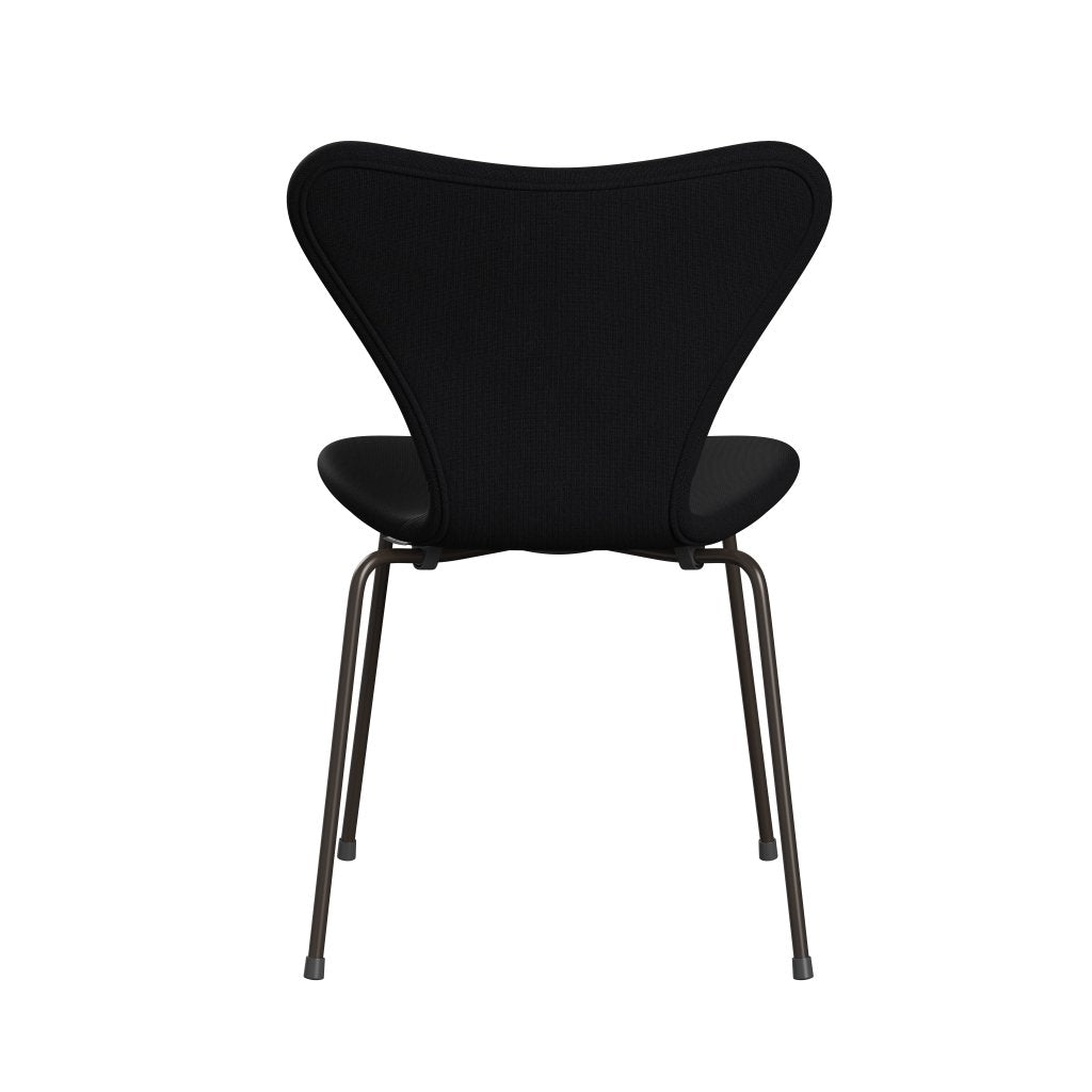 Fritz Hansen 3107 Chair Full Upholstery, Brown Bronze/Fame Grey (F60051)