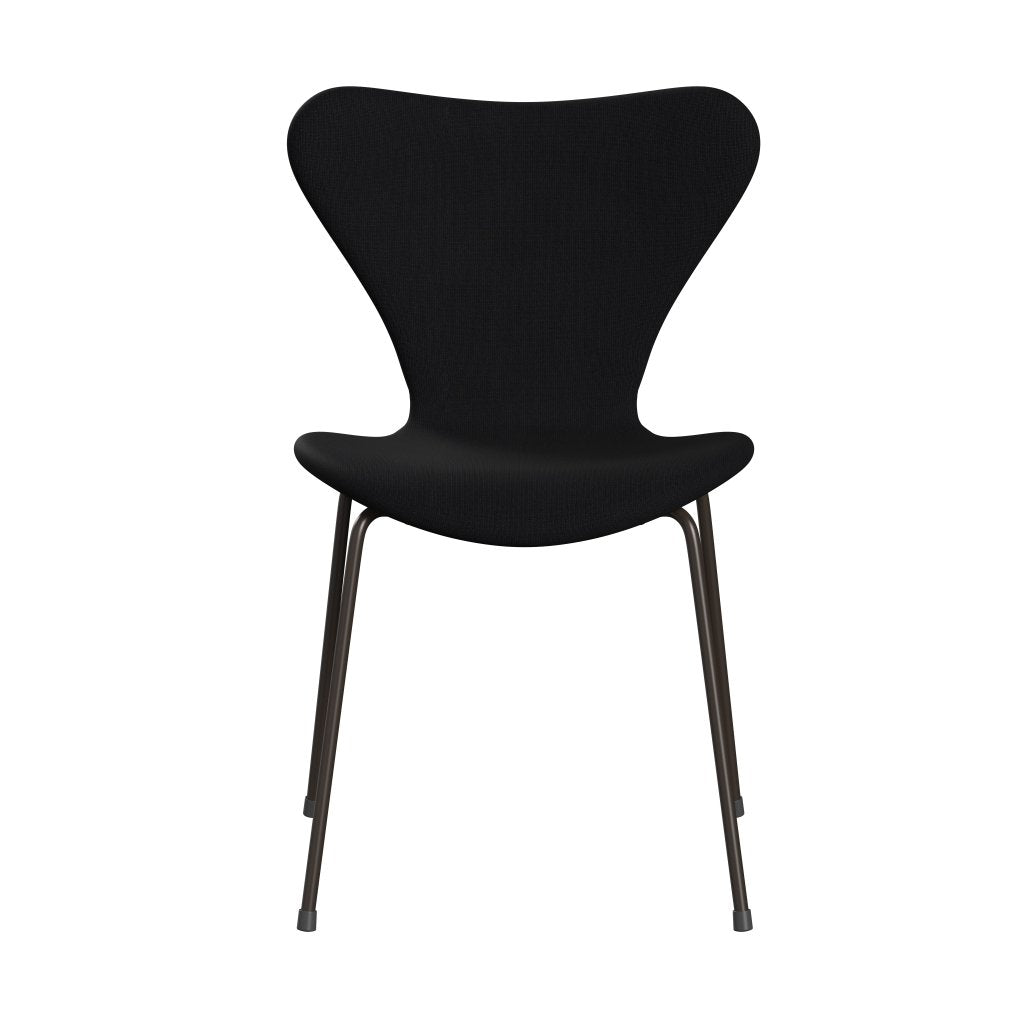 Fritz Hansen 3107 Chair Full Upholstery, Brown Bronze/Fame Grey (F60051)