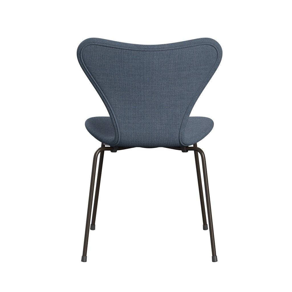 Fritz Hansen 3107 Chair Full Upholstery, Brown Bronze/Remix Grey (Rem733)