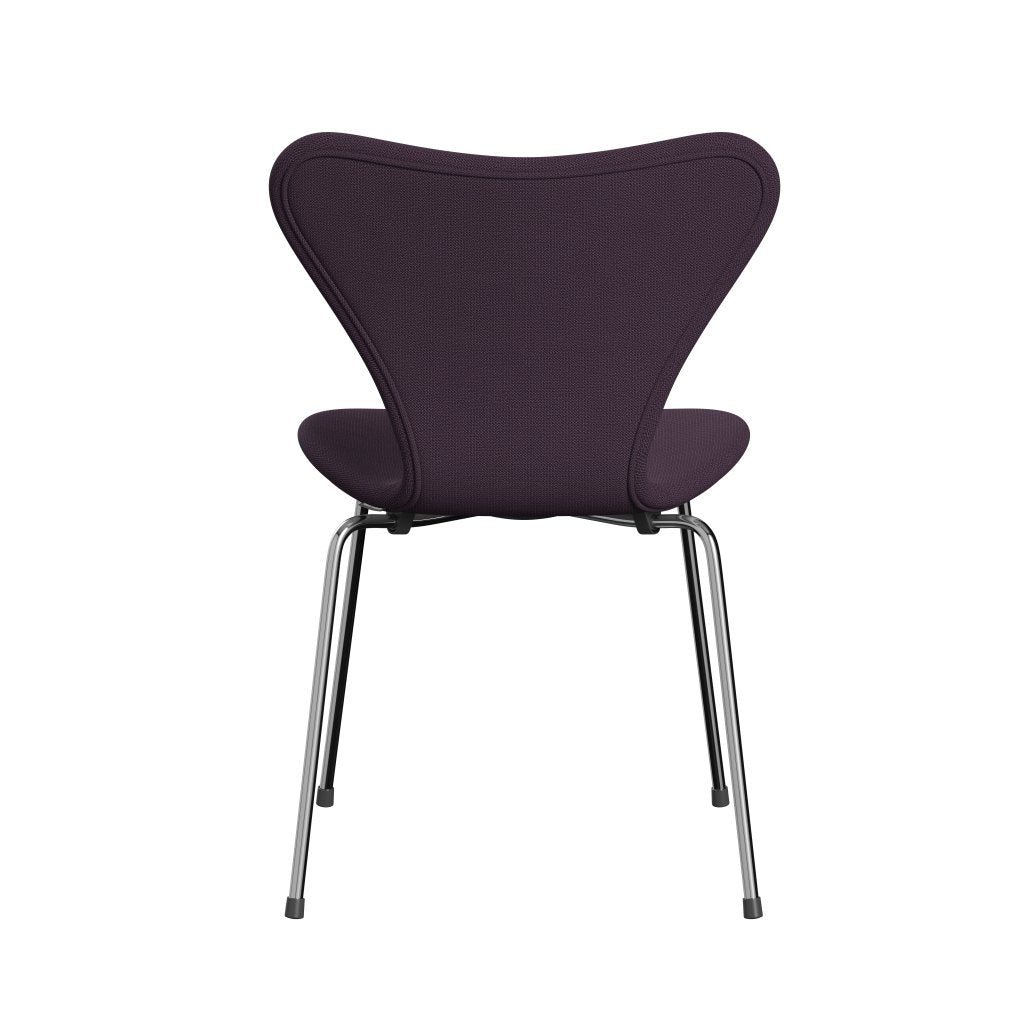 Fritz Hansen 3107 Full Tapicerka, Chrome/Capture Violet Dark