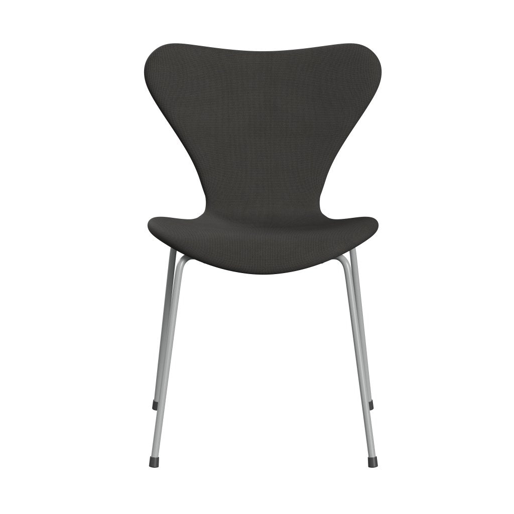 Fritz Hansen 3107 Chair Full Upholstery, Nine Grey/Fame Brown (F61060)