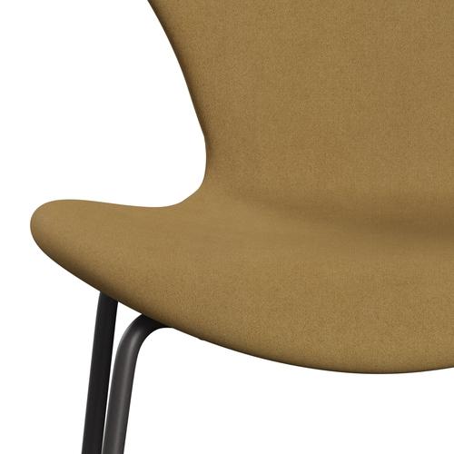 Fritz Hansen 3107 Chair Full Upholstery, Warm Graphite/Divina Sand Light