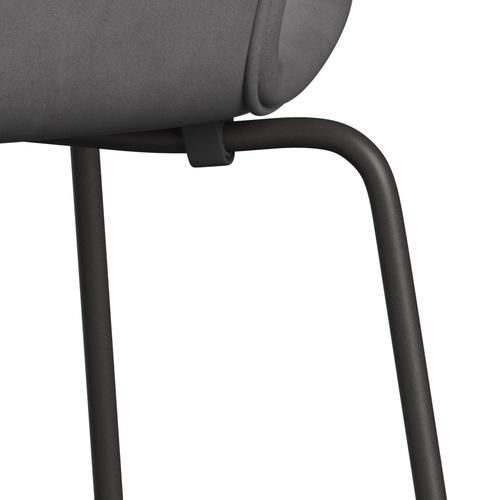 Fritz Hansen 3107 Chair Full Upholstery, Warm Graphite/Embrace Concrete