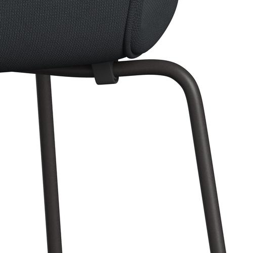 Fritz Hansen 3107 Chair Full Upholstery, Warm Graphite/Fame Grey (F60003)