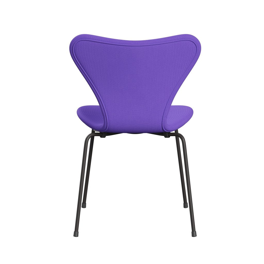 Fritz Hansen 3107 Chair Full Upholstery, Warm Graphite/Fame Violet Light