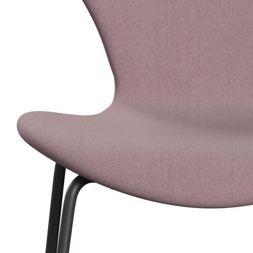 Fritz Hansen 3107 Krzesło Pełna tapicerka, ciepły grafit/remiks blady bakeła