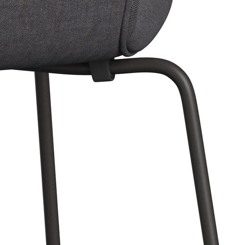 Fritz Hansen 3107 Chair Full Upholstery, Warm Graphite/Remix Dark Grey (Rem266)