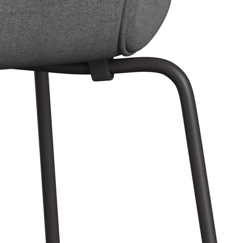 Fritz Hansen 3107 Chair Full Upholstery, Warm Graphite/Remix Grey (Rem143)