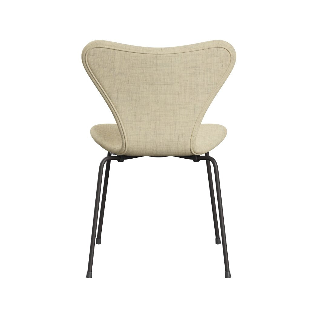 Fritz Hansen 3107 Chair Full Upholstery, Warm Graphite/Remix Wool White