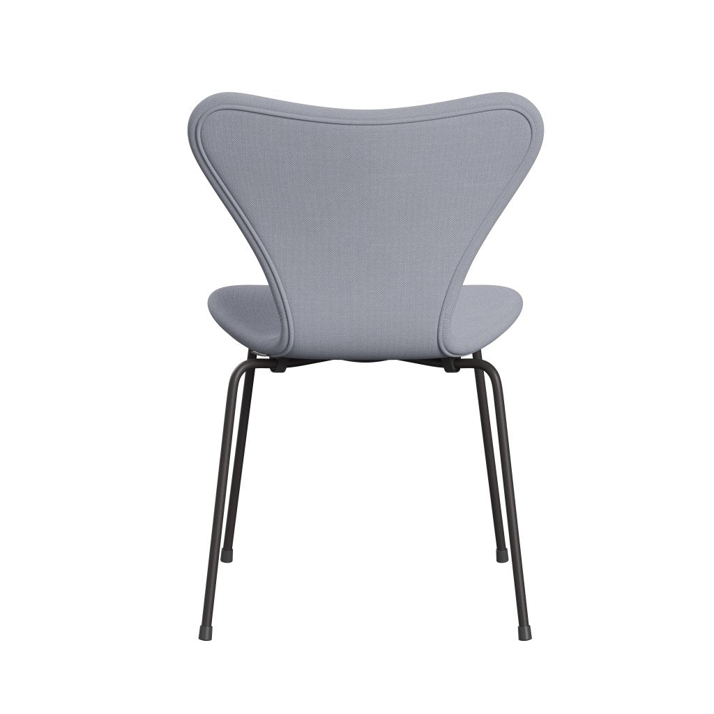 Fritz Hansen 3107 Chair Full Upholstery, Warm Graphite/Steelcut Mouse Grey