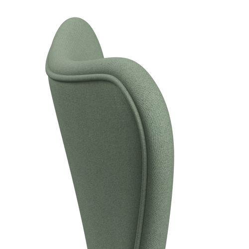 Fritz Hansen 3107 Chair Full Upholstery, Warm Graphite/Tonus Mint Green