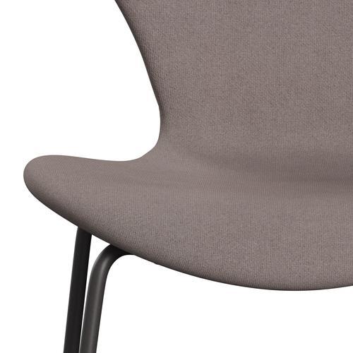 Fritz Hansen 3107 Chair Full Upholstery, Warm Graphite/Tonus Dusty Sand