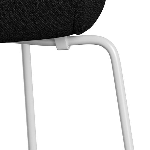 Fritz Hansen 3107 Full Tapicerka, White/Hallingdal Warcoal