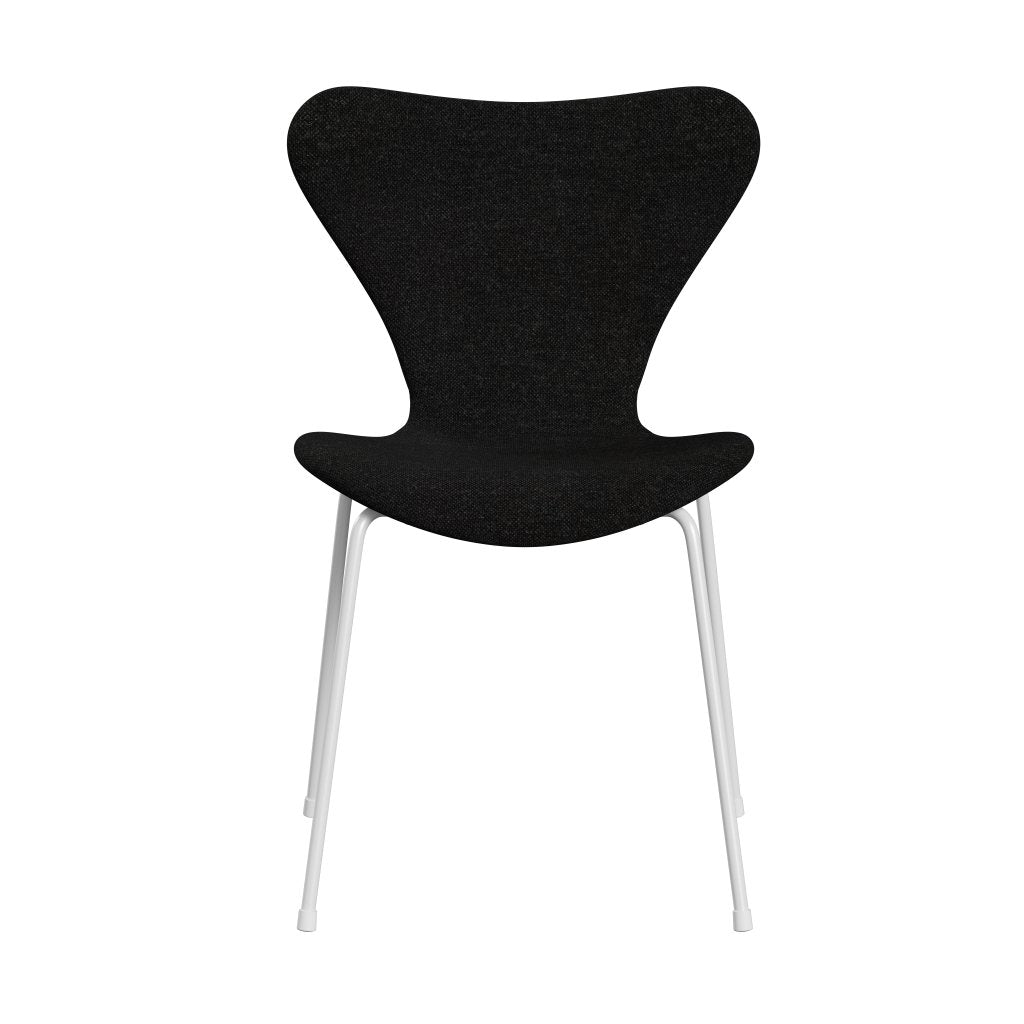 Fritz Hansen 3107 Full Tapicerka, White/Hallingdal Warcoal