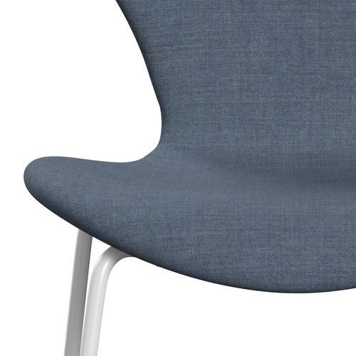 Fritz Hansen 3107 Full Tapicerka, White/Remix Grey (RES733)