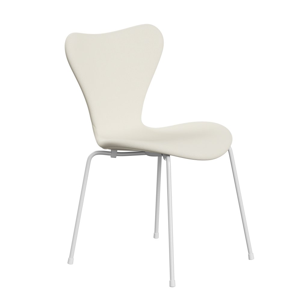 Fritz Hansen 3107 Full Tapicerka, biała/sunniva 2 crème