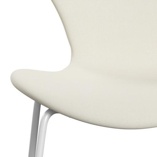 Fritz Hansen 3107 Full Tapicerka, biała/sunniva 2 crème