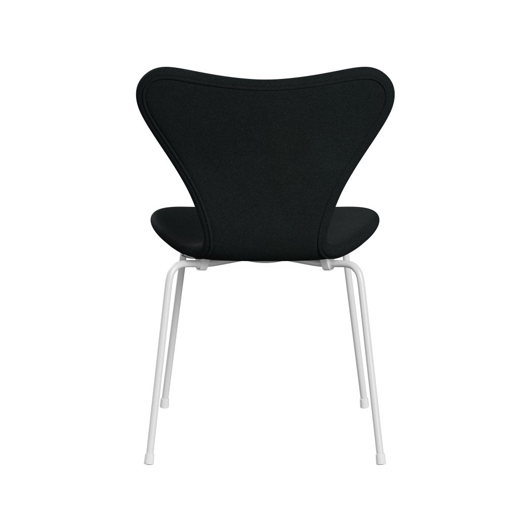 Fritz Hansen 3107 Chair Full Upholstery, White/Tonus Black