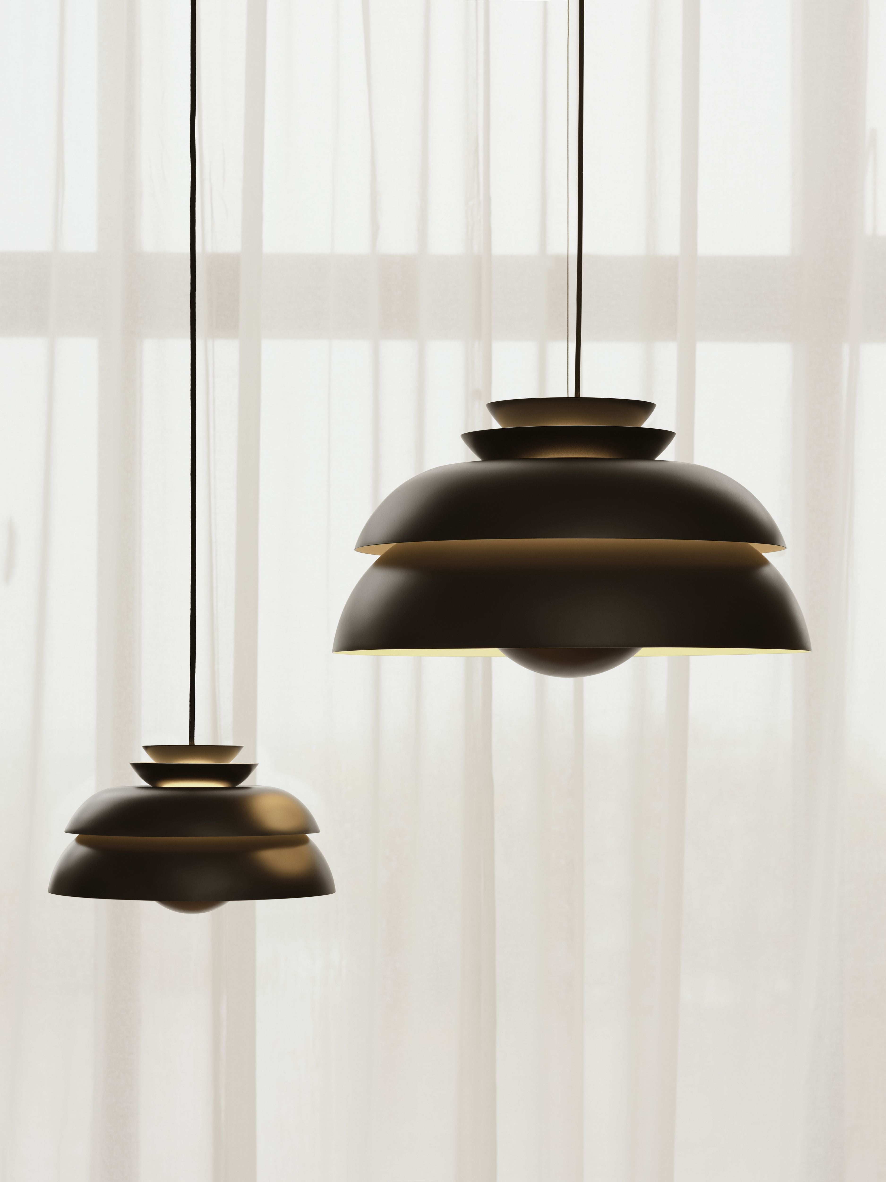 Fritz Hansen Concert Suspension Lampa Black Matt, Ø32 cm