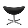 Fritz Hansen The Egg Stool Fabric, Fame Black