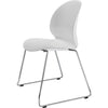 Fritz Hansen N02 Recycle krzesło Chromowana stal, Off White