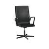 Fritz Hansen Oxford 3293 T Fotel Five Arm Base Black Lakier/Grace, Black