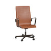 Fritz Hansen Oxford 3293 W Fotel Five uzbrojona baza z kołami Brown Bronze/Grace, Walnut