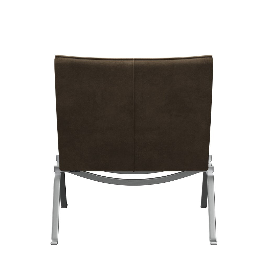 Fritz Hansen PK22 ROUNGE, KRÓLOWY NUBUCK ECRU