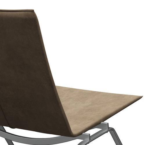 Fritz Hansen PK22 ROUNGE, KRÓLOWY NUBUCK ECRU