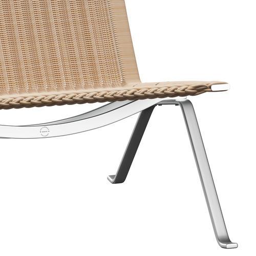 Fritz Hansen Pk22 W Lounge Chair, Rattan