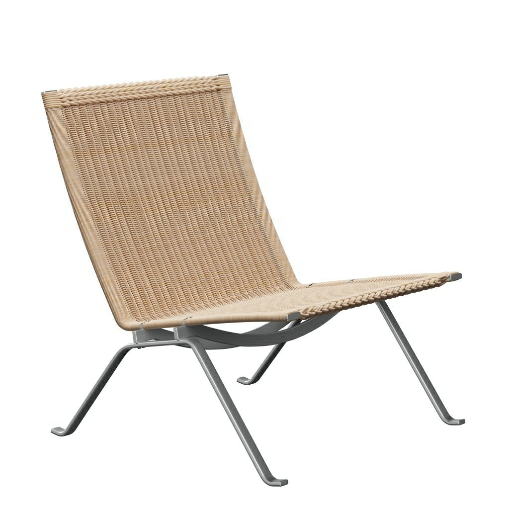 Fritz Hansen PK22 W Lounge Faun, Rattan