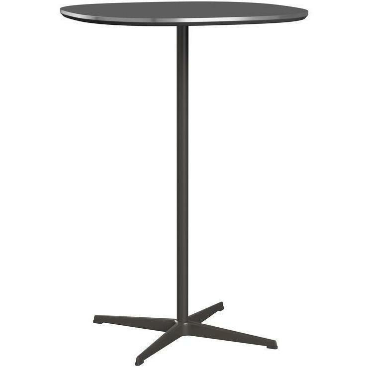 Fritz Hansen Super Circular Bar Table ø75, Bromo Grey/Warm Graphite