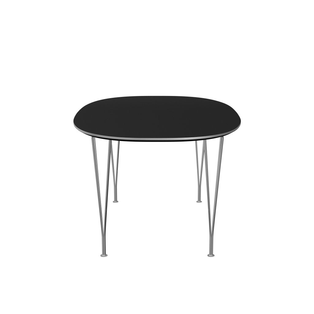 FRITZ HANSEN SUPERILIPSE STALE STALE Chrome/Black Fenix ​​Laminaty, 270x100 cm