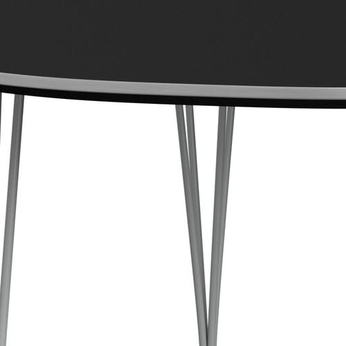 FRITZ HANSEN SUPERILIPSE Rozciągający tabelę Nine Grey/Black Fenix ​​laminat, 270x100 cm