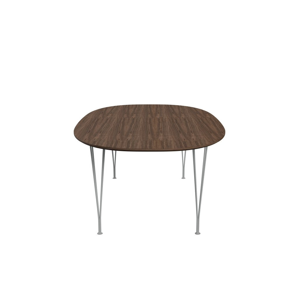 FRITZ HANSEN SUPERILIPSE TABLE NINE GARE/WALNUT SIRNUT Z WALNUT BEAD, 240X120 CM